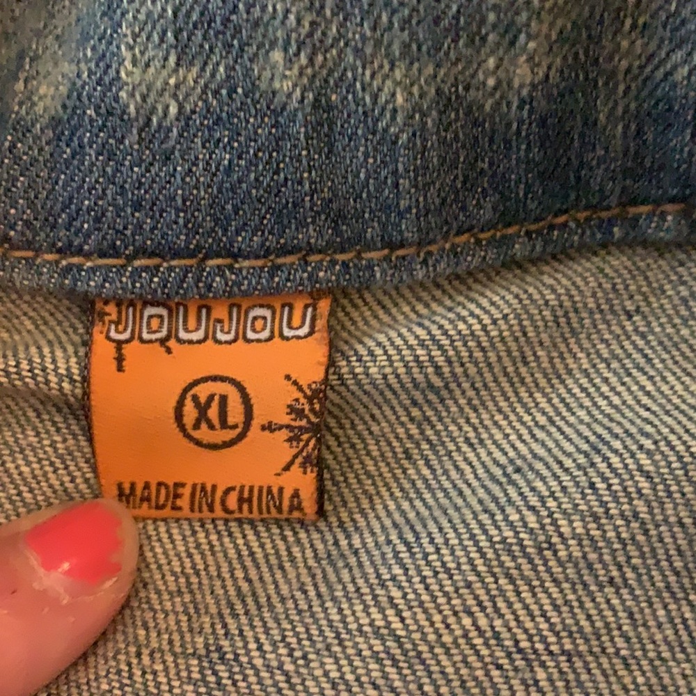 Distressed Denim Jacket - Picture 9 of 16